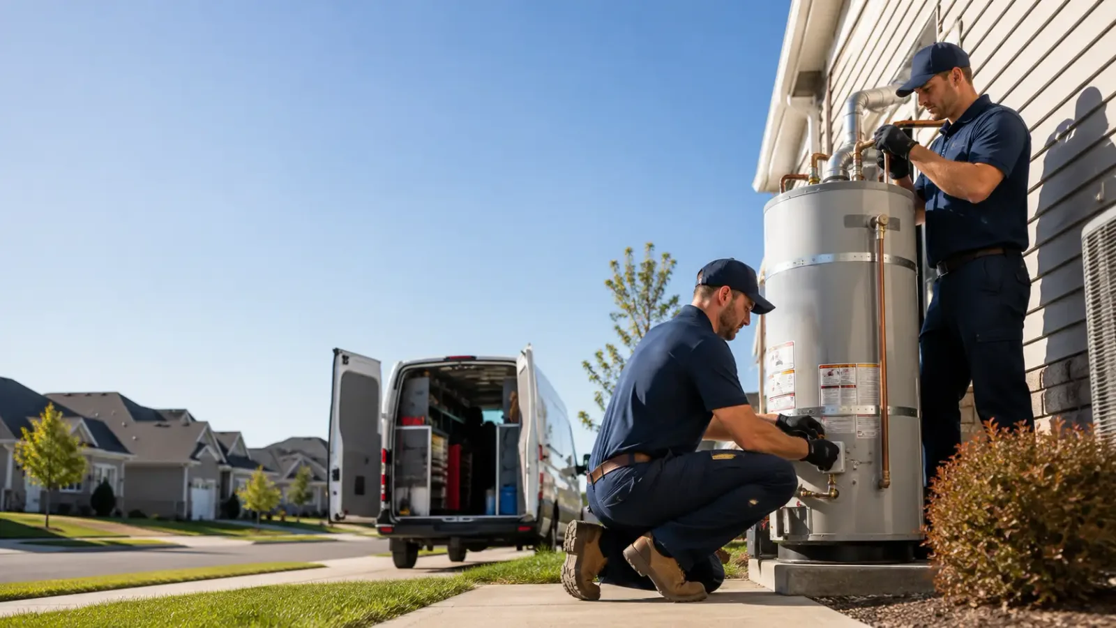 Water Heater Installation in Fairwater, WI